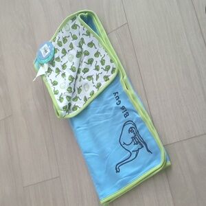 Life is Good Dinosaur Baby Blanket